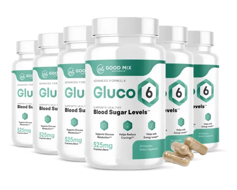Gluco6 — 6 Bottle Best Value Package